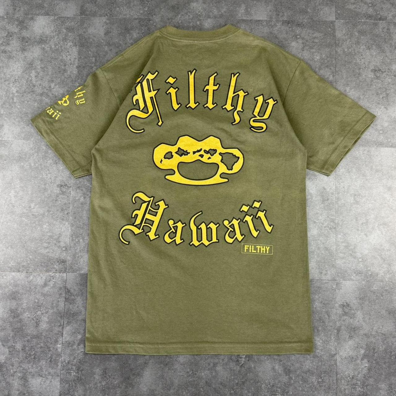 Filthy Hawaii 2000s Logo Print graphic logo T shirt
