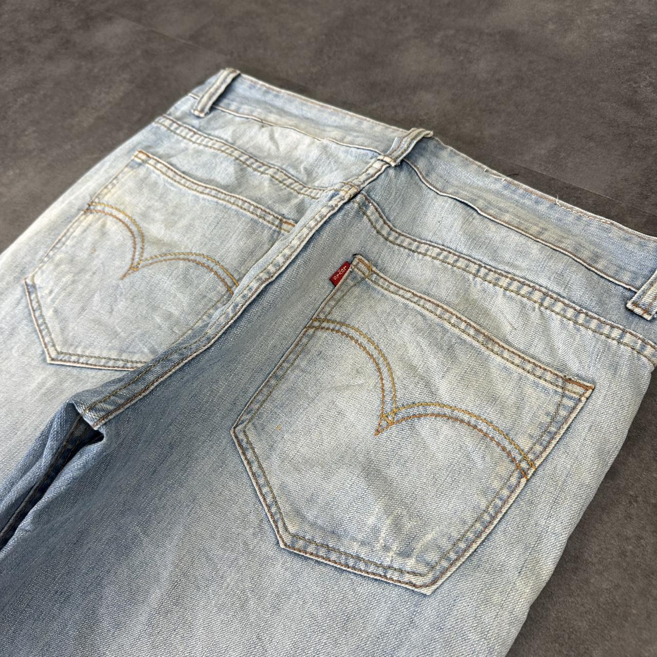 Levi 2000s 505 carpenter dungaree baggy Jorts