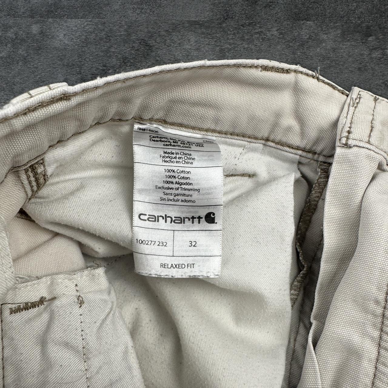 Carhartt 2000s Vintage Baggy HipHop Y2k embroidered carpenter Jorts
