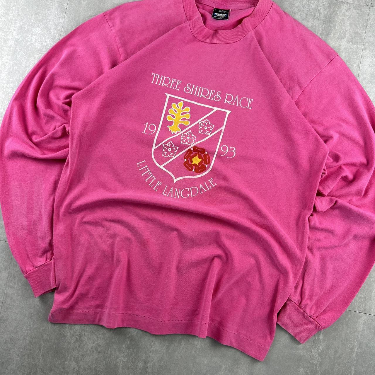 Screen stars 2000s long sleeve T shirt