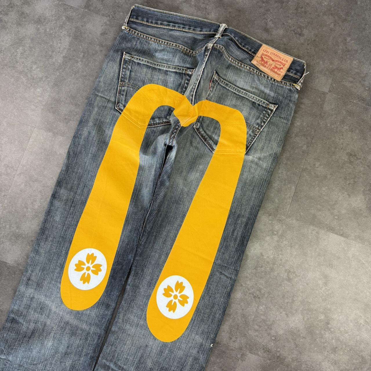 Levi’s x Evisu 2000s Reworked vintage Denim Jeans