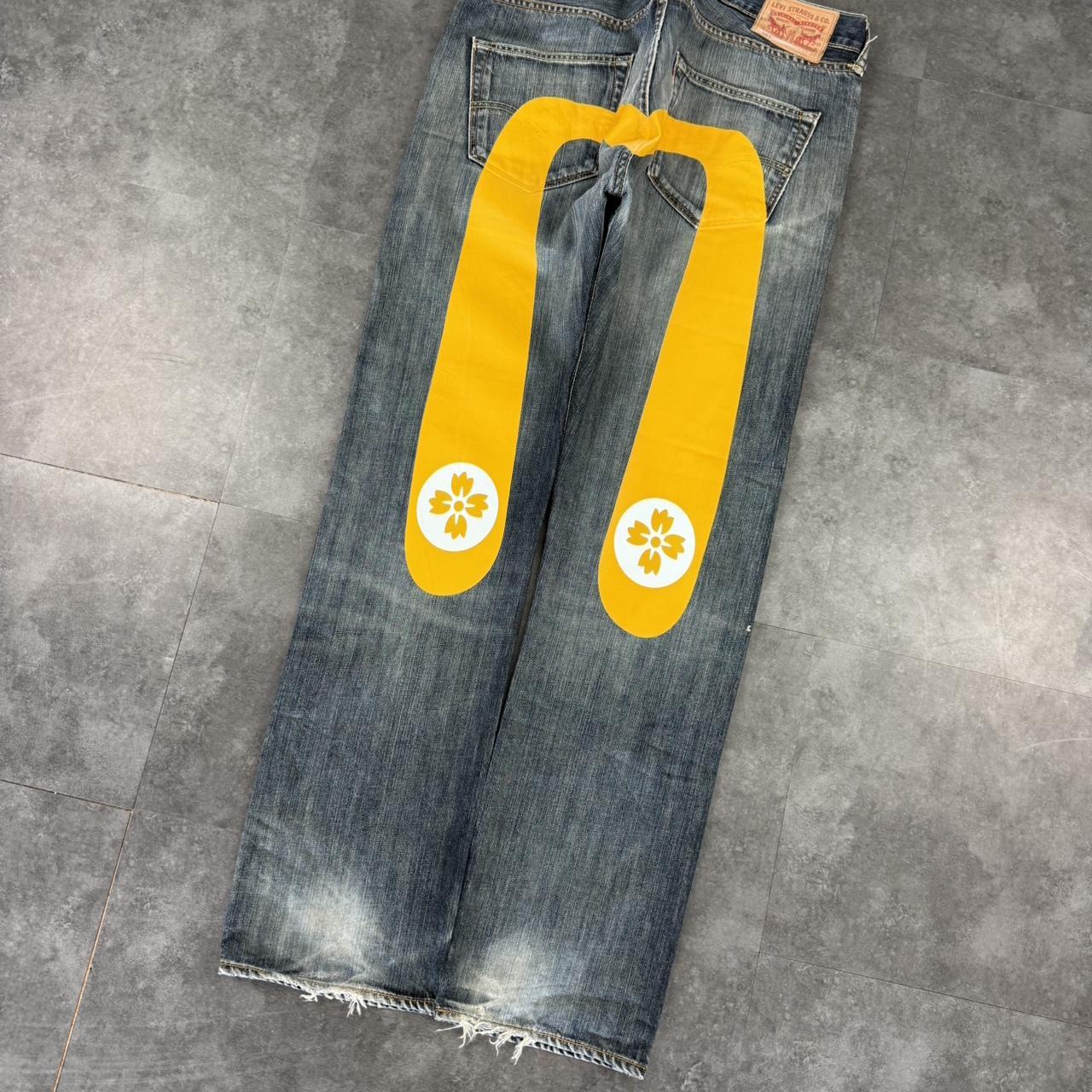 Levi’s x Evisu 2000s Reworked vintage Denim Jeans