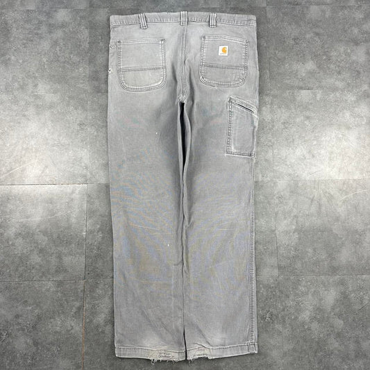 Carhartt 2000s dungaree workwear comfort fit cargo trousers