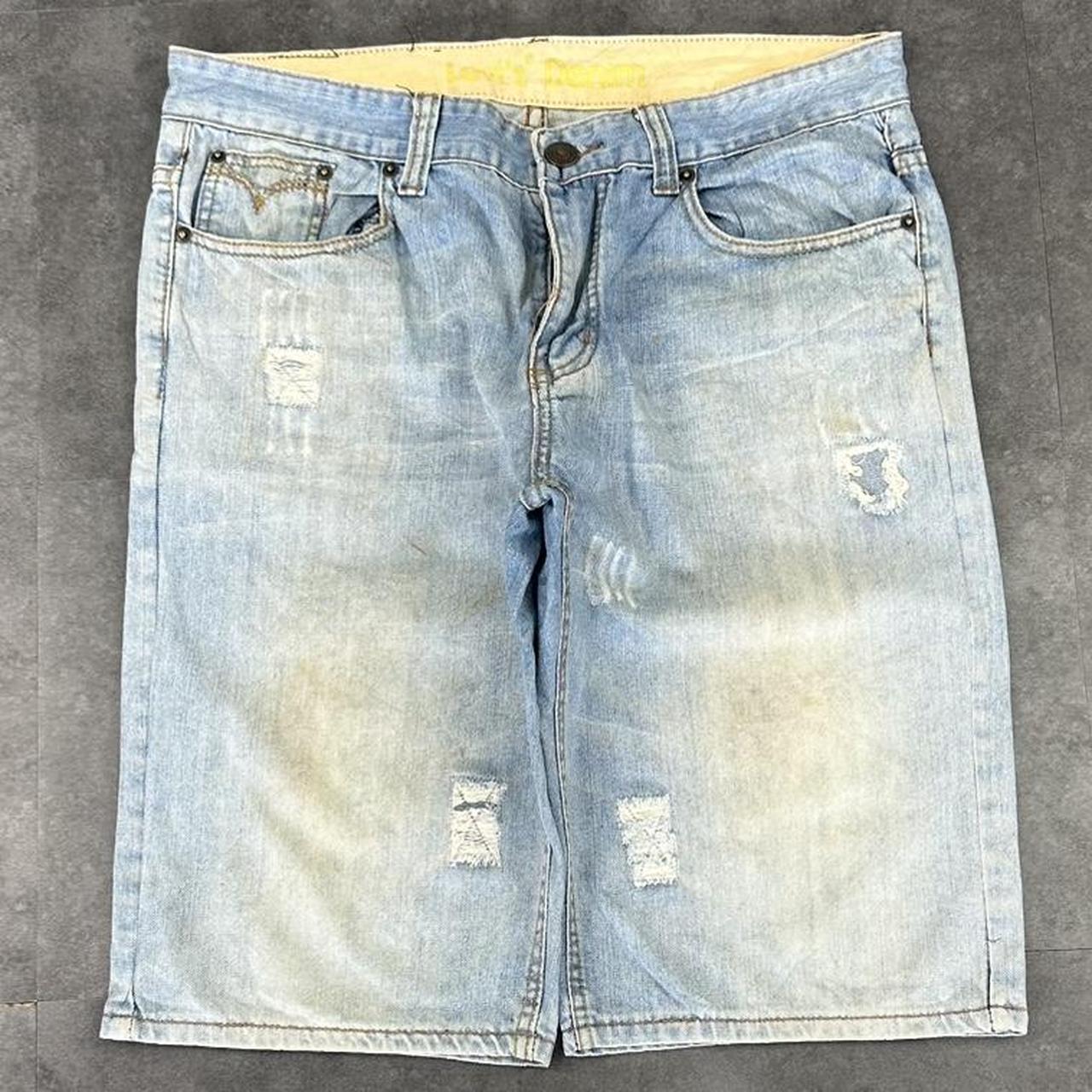 Levi 2000s 505 carpenter dungaree baggy Jorts