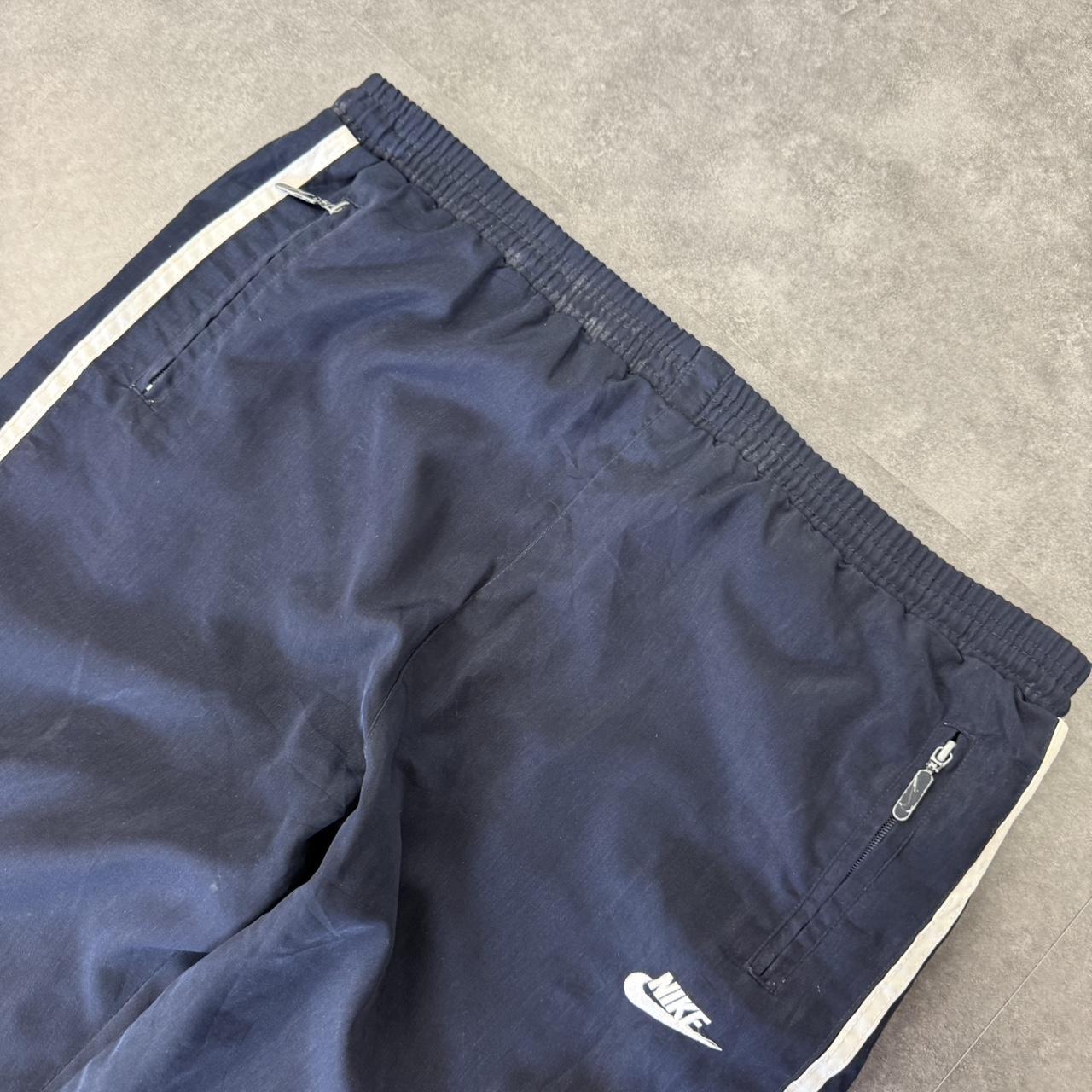 Nike 2000s baggy vintage sportswear adjustable track pants