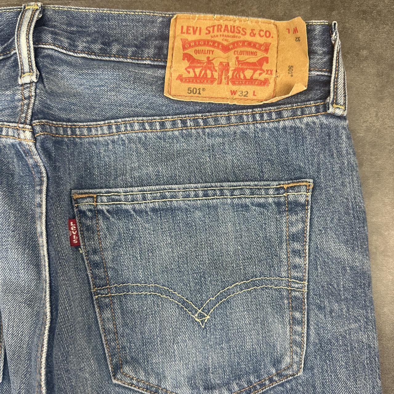Levi 2000s 501 baggy skate denim short Jorts
