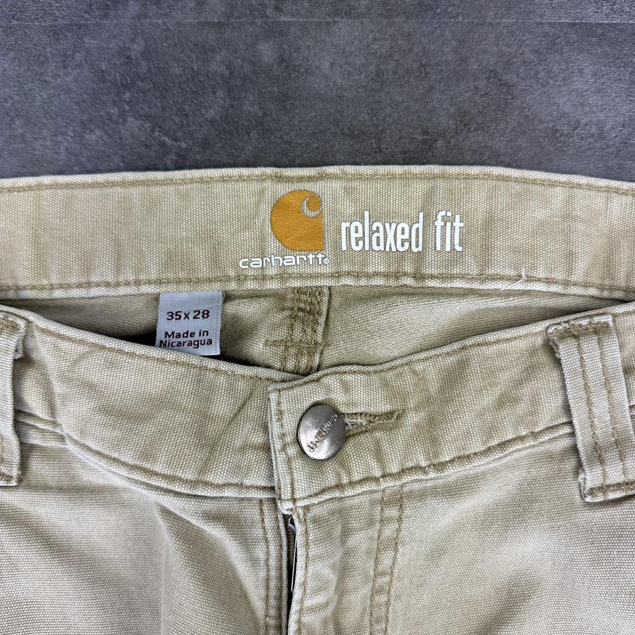 Carhartt 2000s dungaree workwear comfort fit cargo trousers