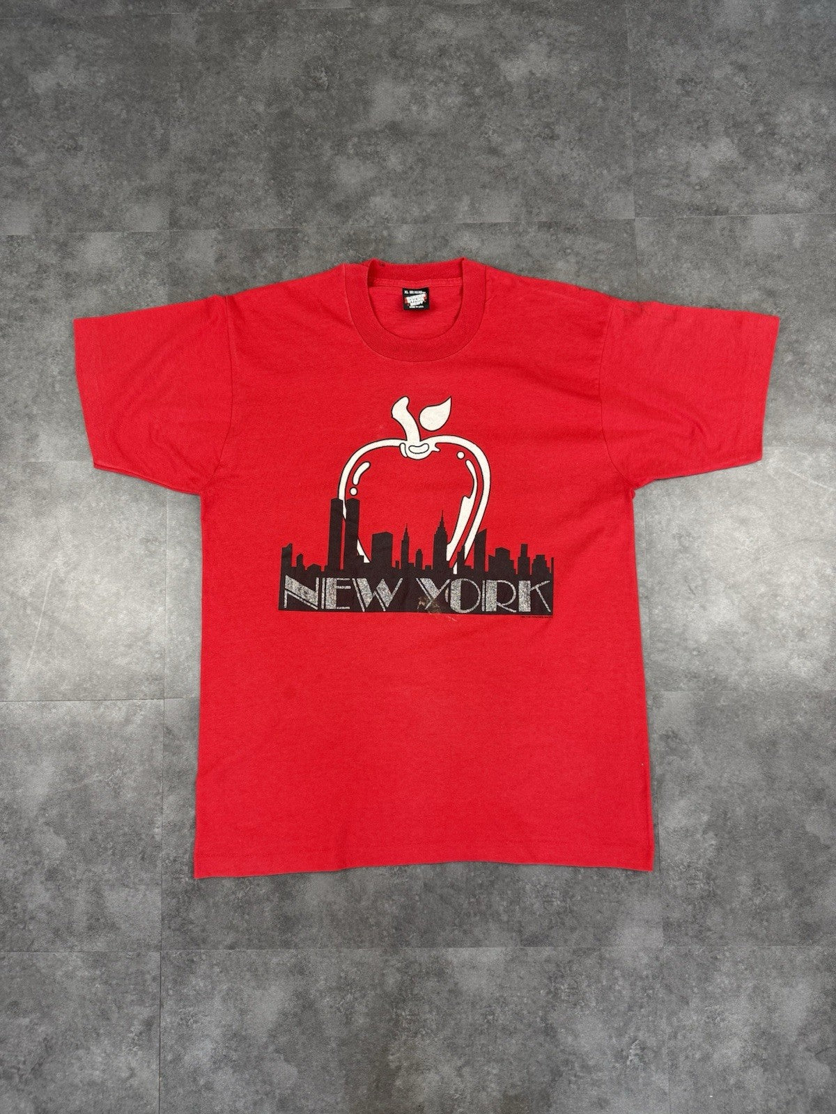 Single Stitch BEST Fruit of the Loom New York Vintage 90s Made in USA T-Shirt