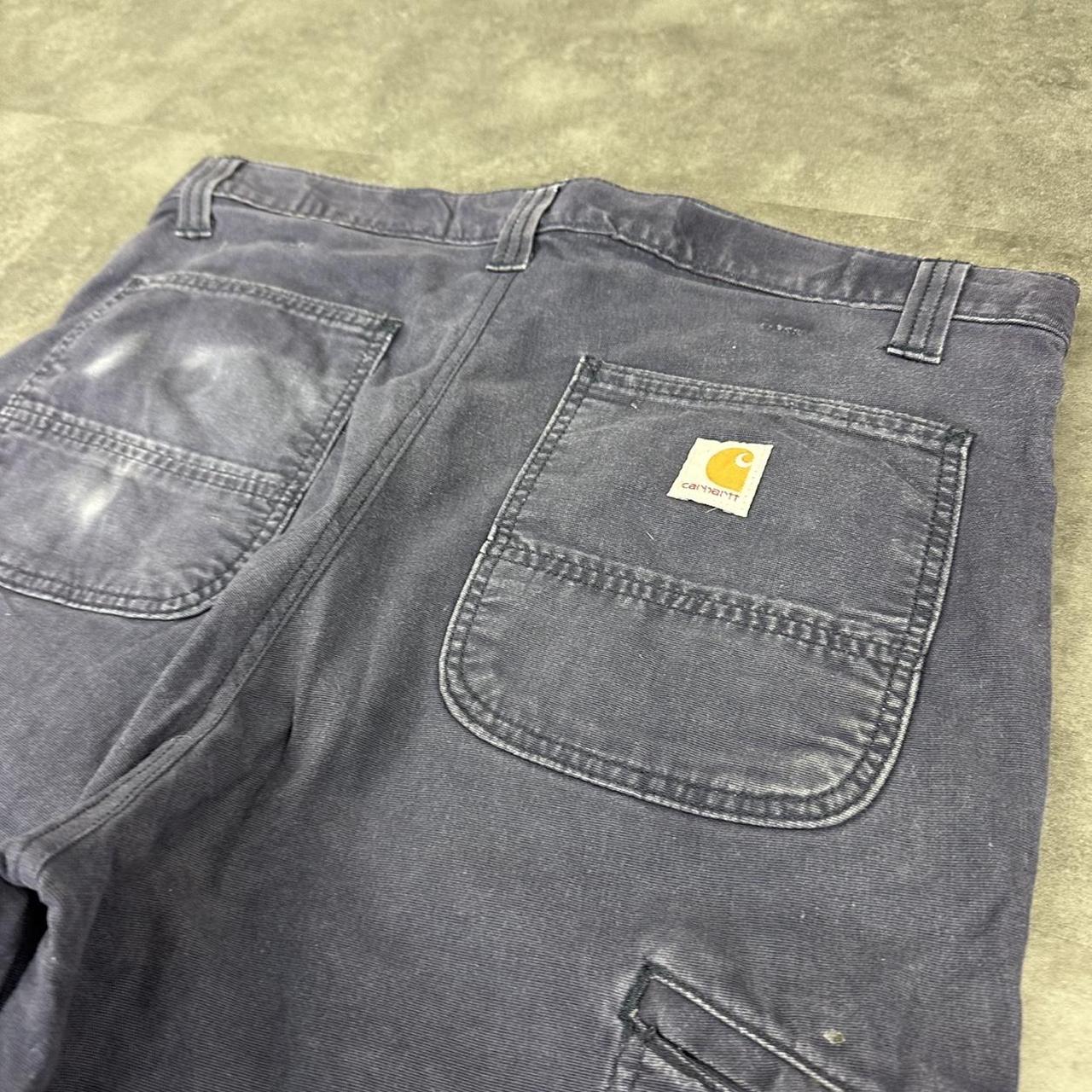 Carhartt 2000s dungaree workwear comfort fit cargo jorts