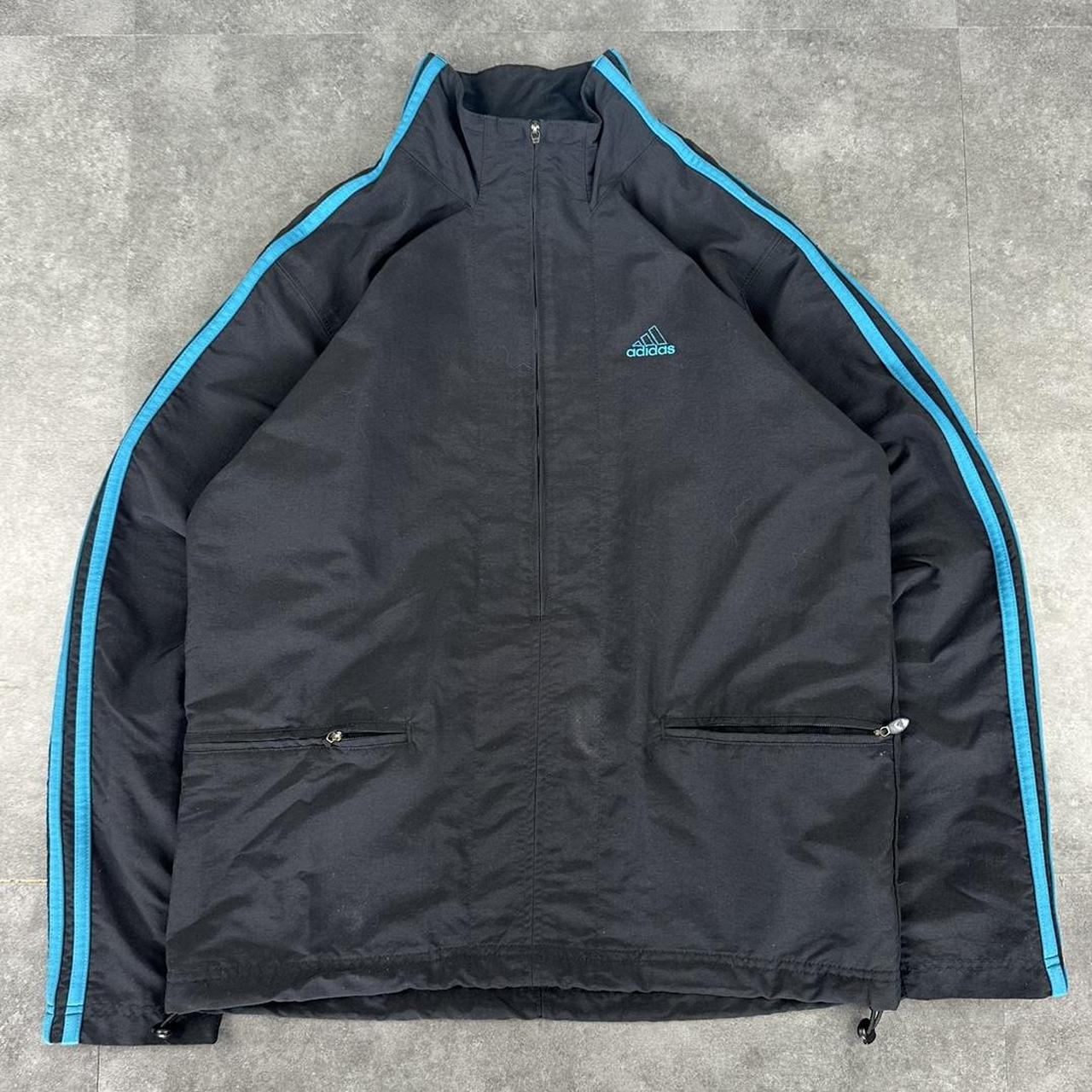 Adidas Vintage 90s button up waterproof Jacket / windbreaker