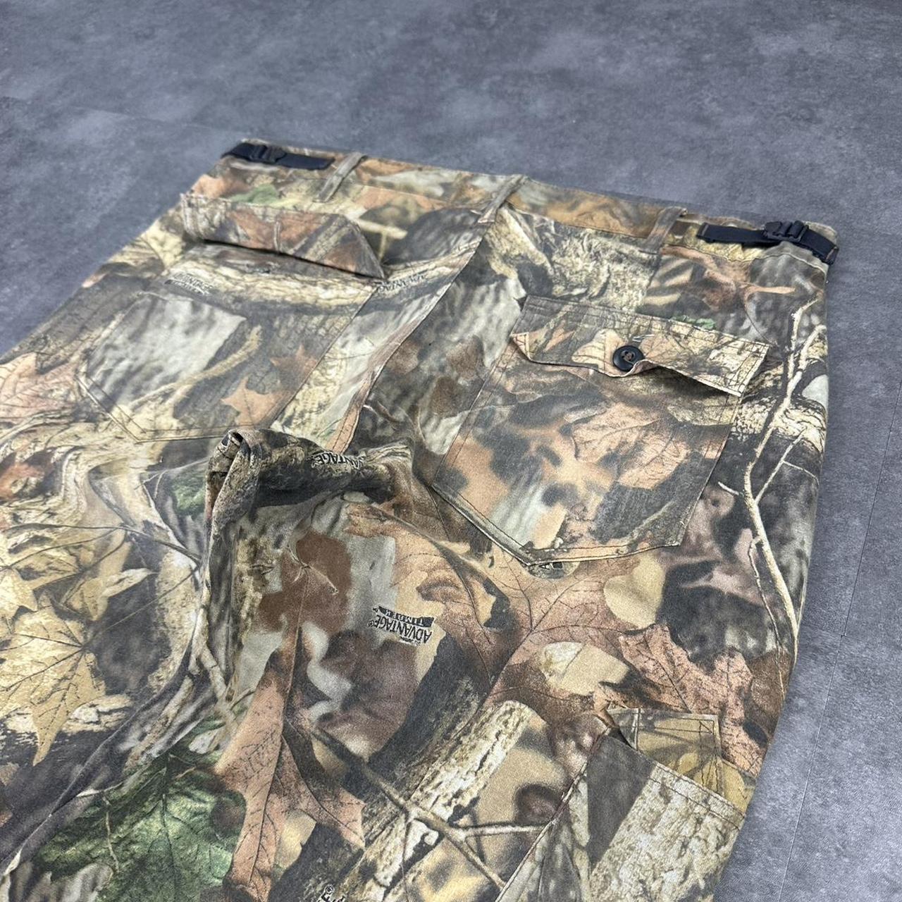 Realtree camo Mossy oak 2000s dungaree workwear cargo trousers