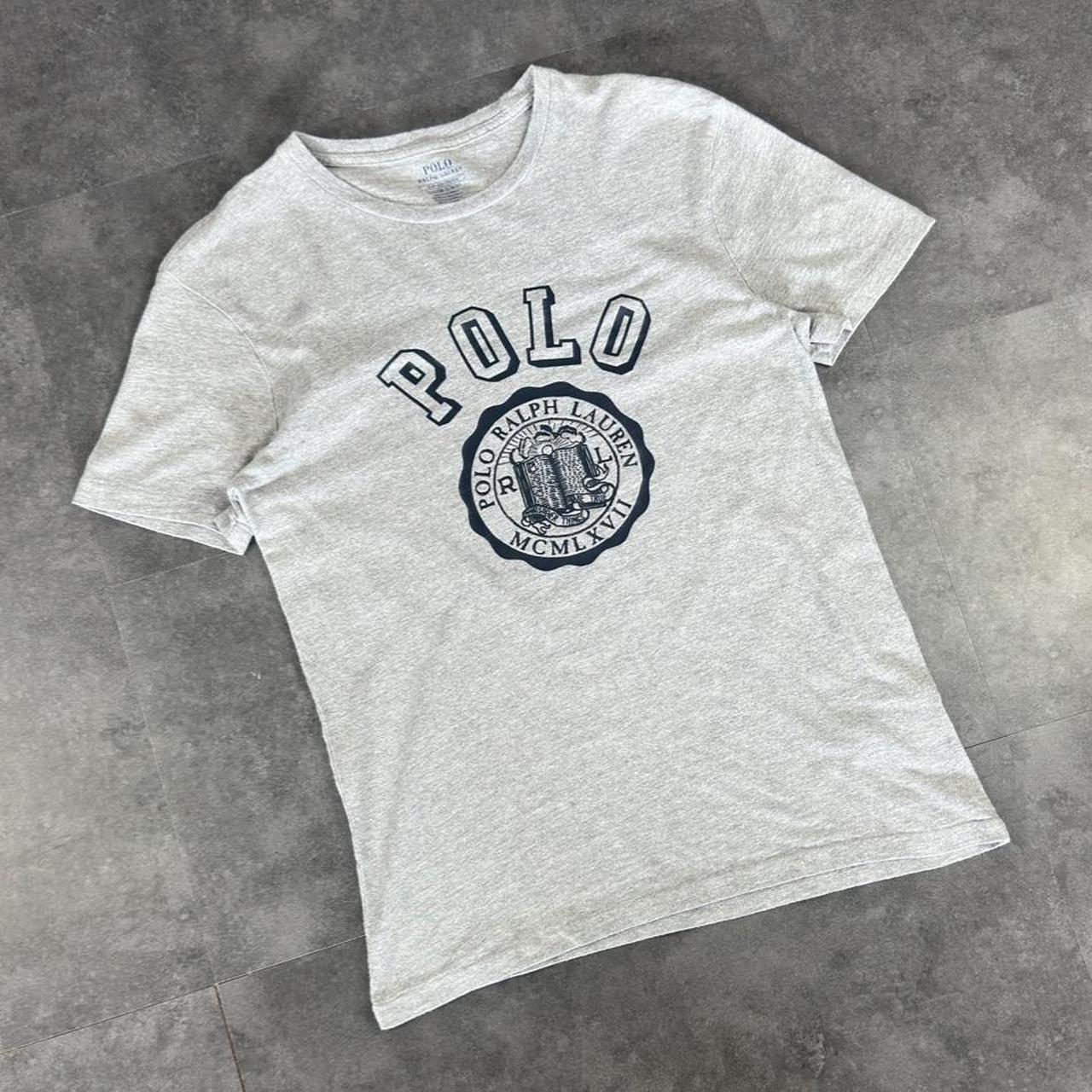 Polo Ralph Lauren T 2000s Y2K logo College print design