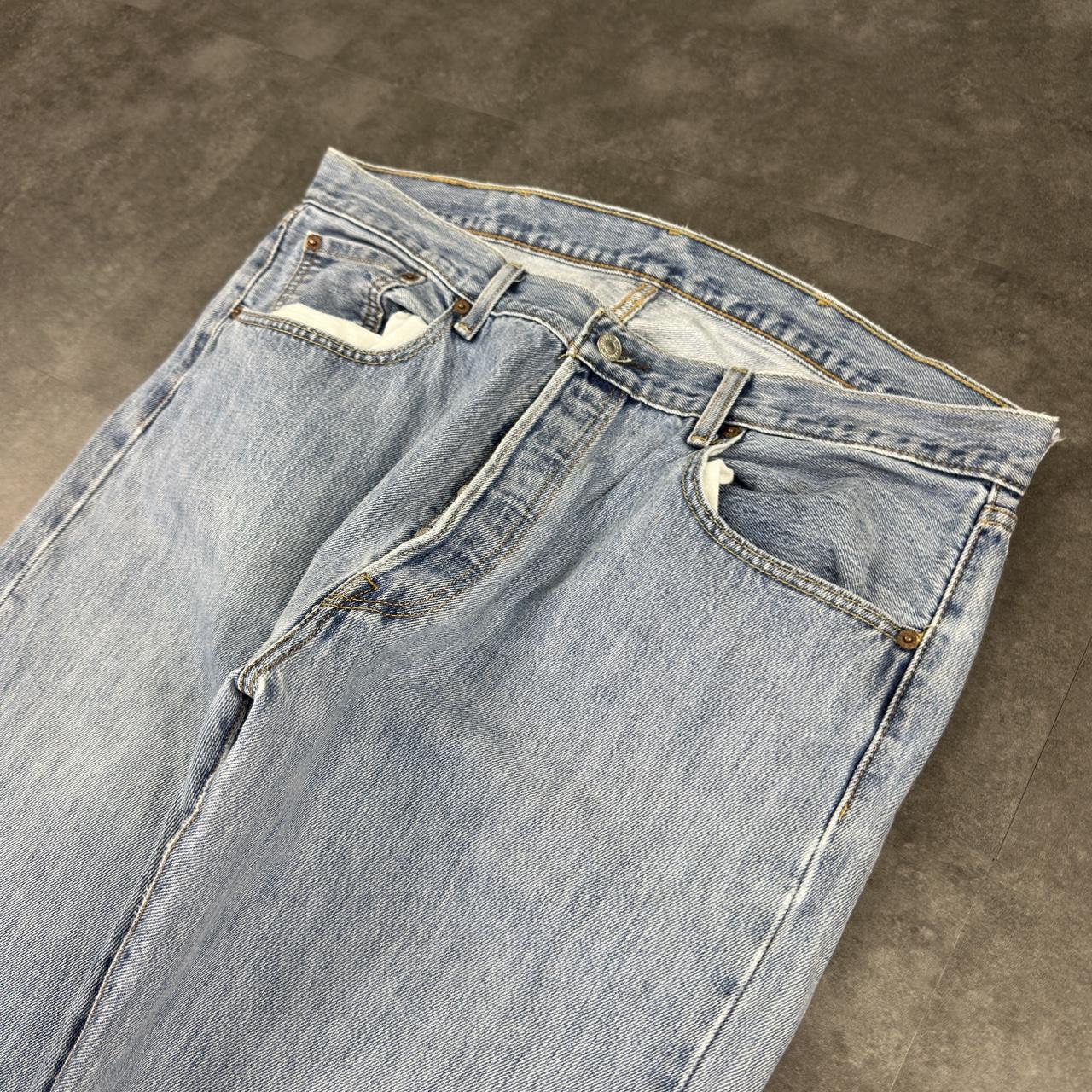 Levi’s 501 straight relaxed fit baggy jeans