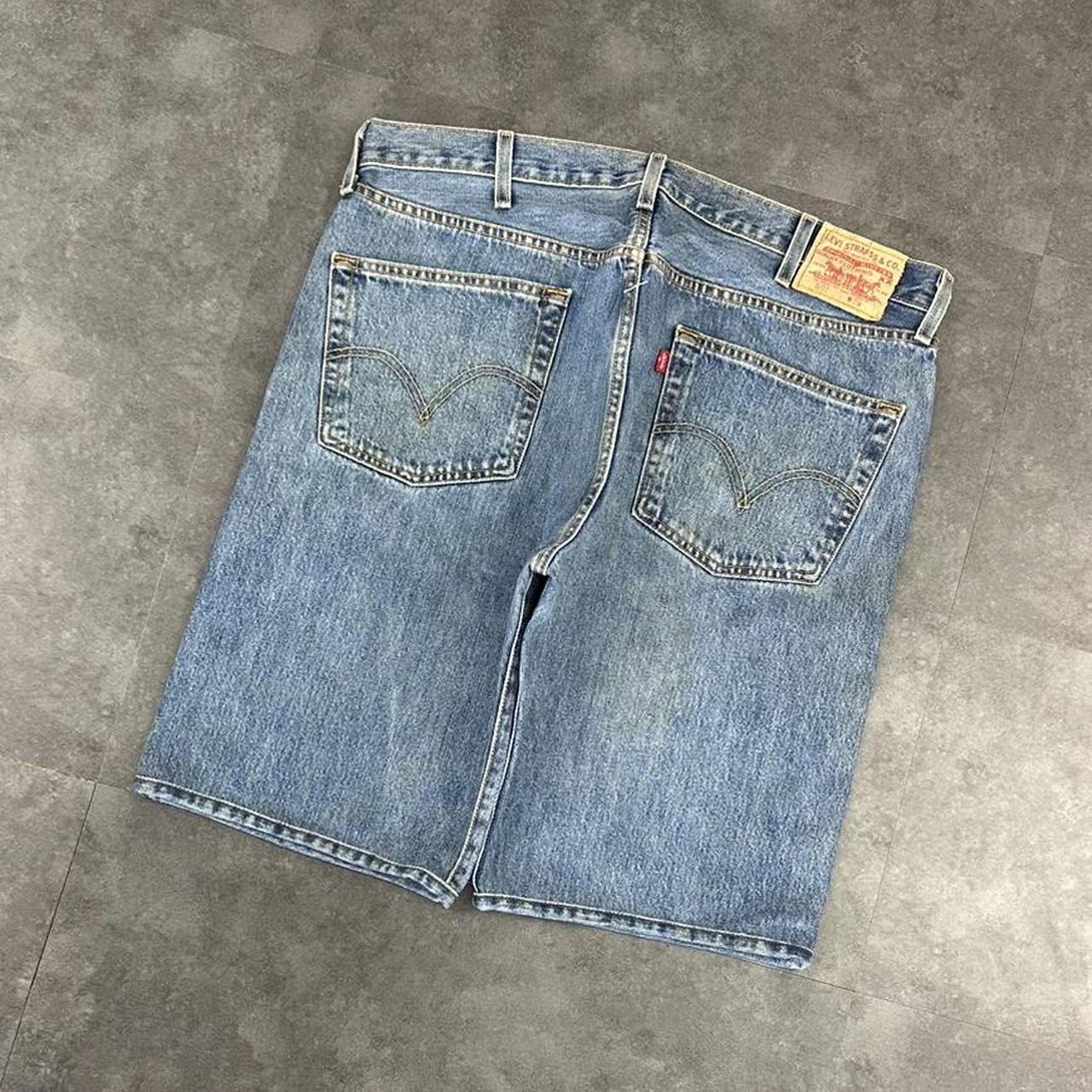 Levi 2000s 505 carpenter baggy skate denim short Jorts