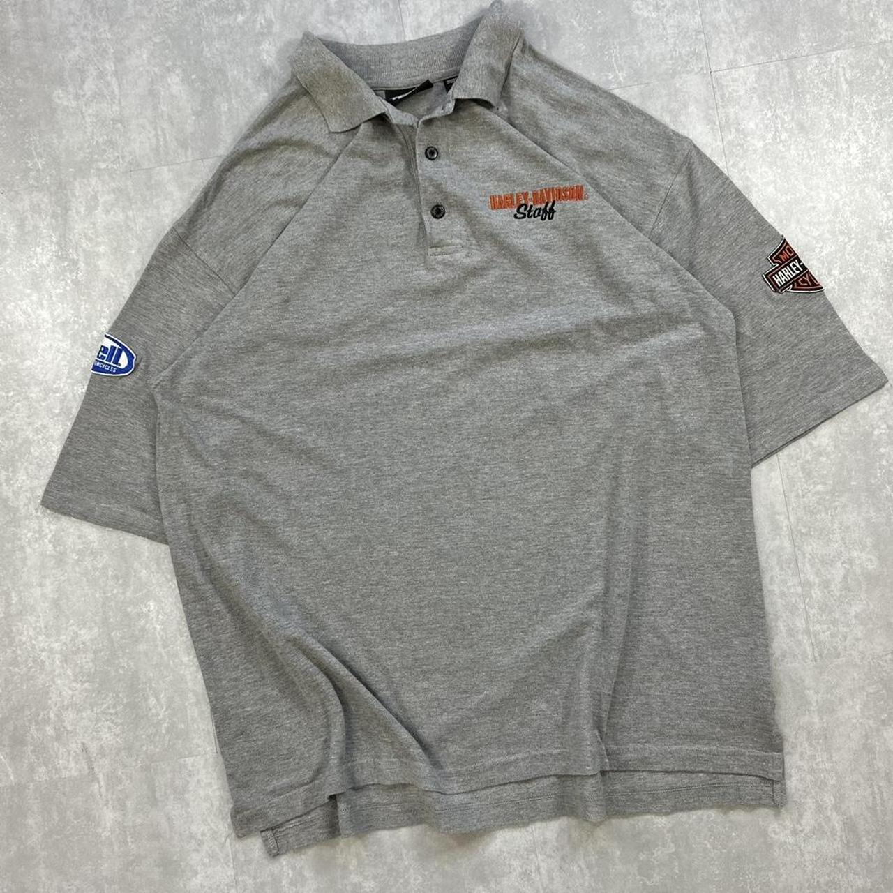 Vintage 90s Harley Davidson polo shirt