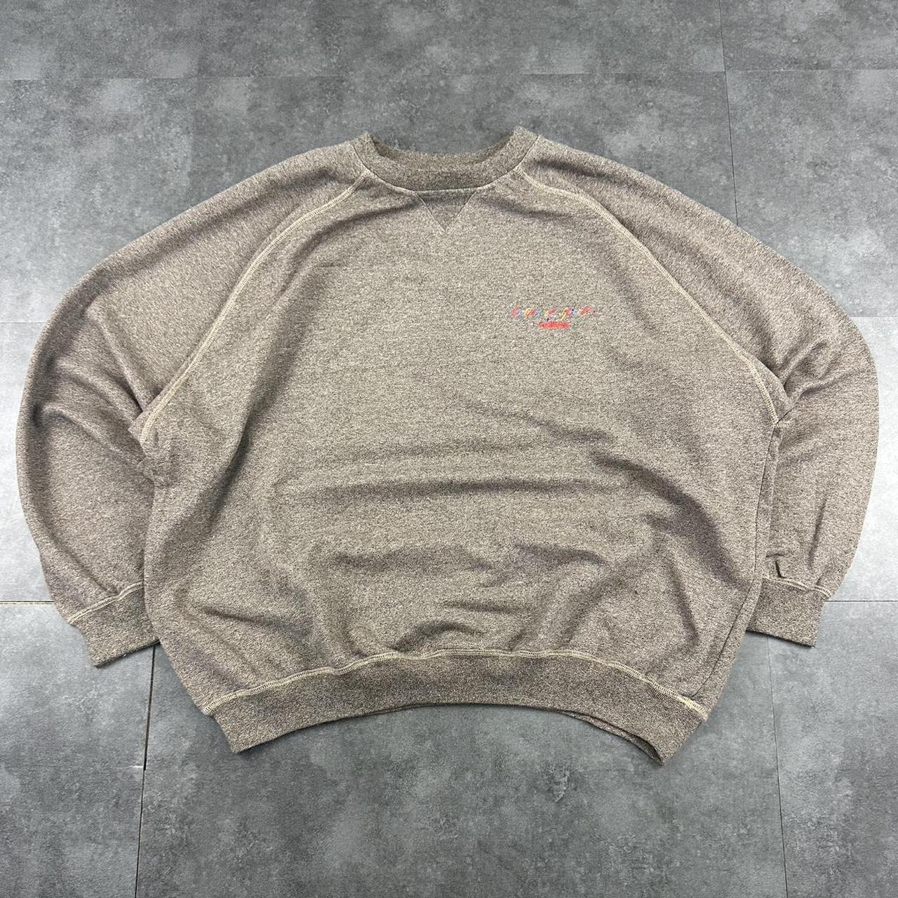 Adidas colors of sport 2000s vintage sportwear big Logo classic embroidered sweatshirt