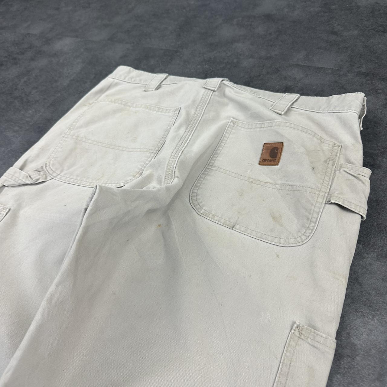 Carhartt 2000s dungaree workwear comfort fit cargo trousers