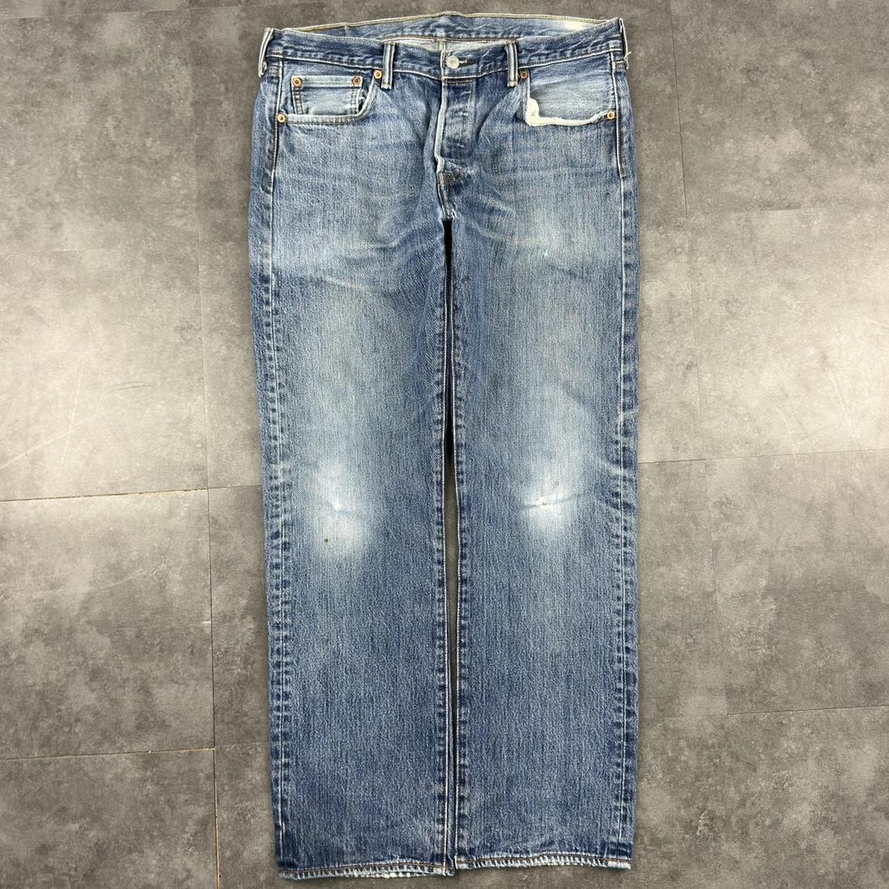 Levi’s 501 straight relaxed fit baggy jeans