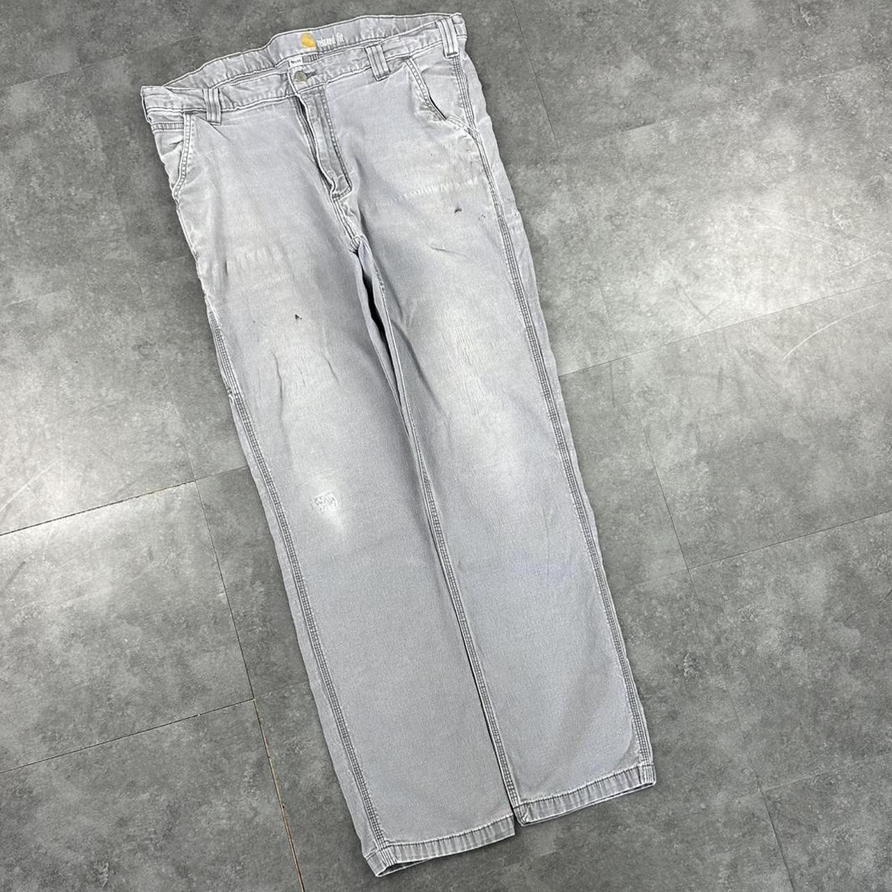 Carhartt 2000s dungaree workwear comfort fit cargo trousers