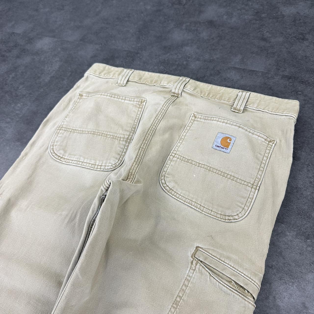 Carhartt 2000s dungaree workwear comfort fit cargo trousers