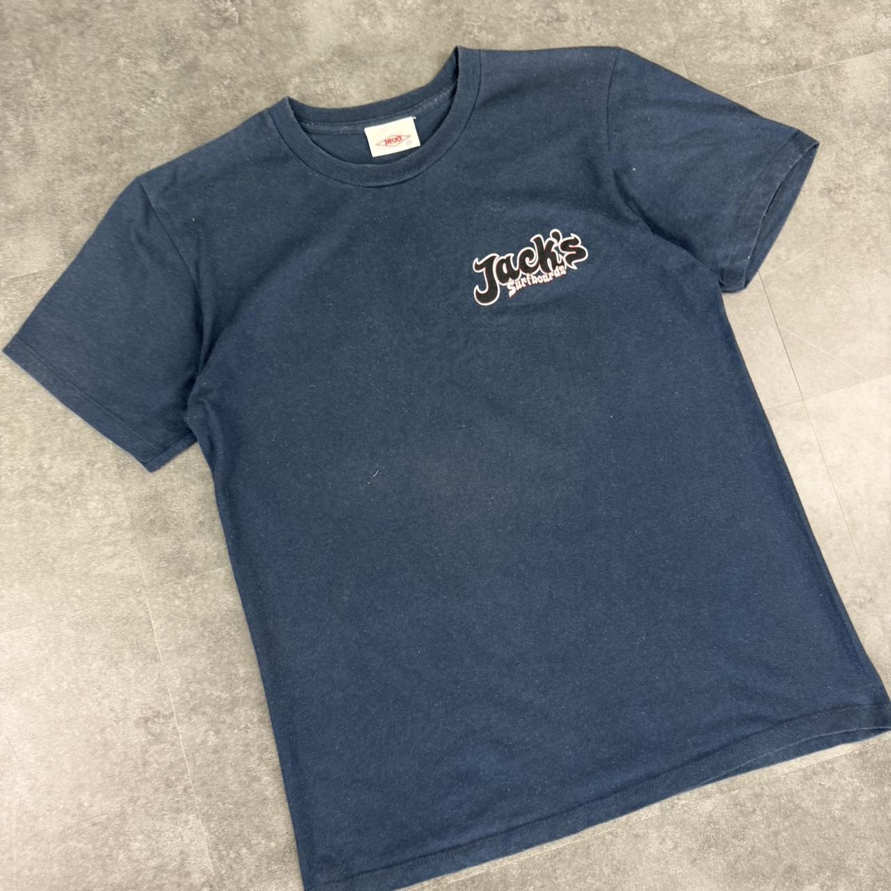 Jacks surfboards 2000s Logo Print graphic logo T shirt