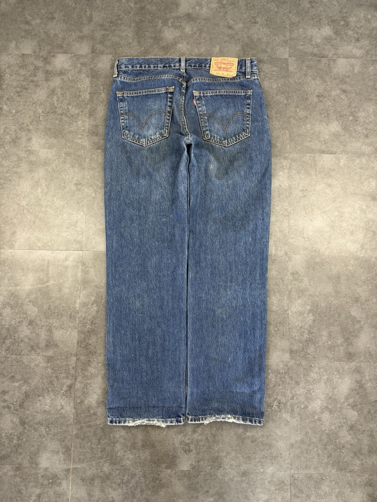 Levi's 753 02 Jeans Navy Regular Straight Men's W32 L32
