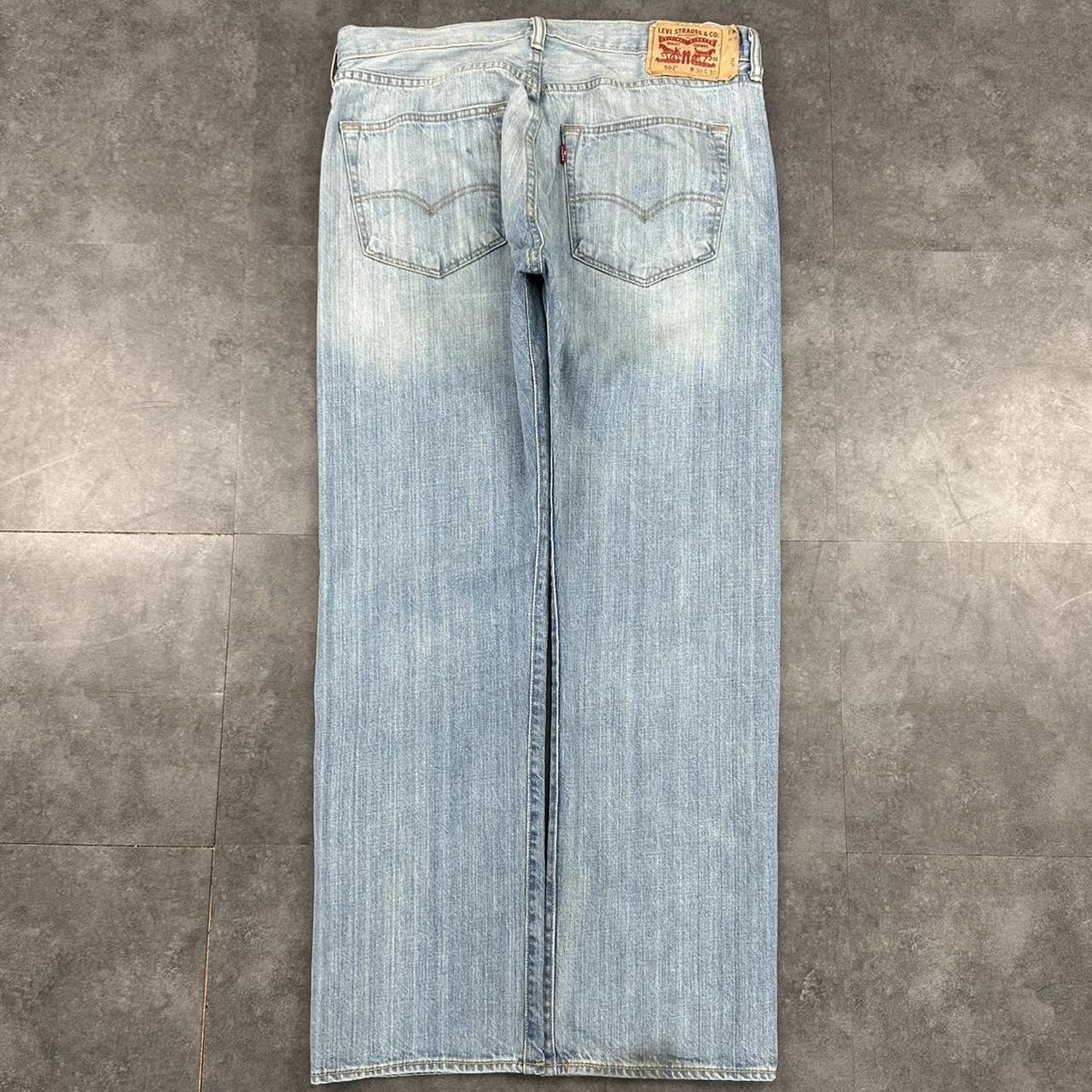 Levi’s 501 straight relaxed fit baggy jeans
