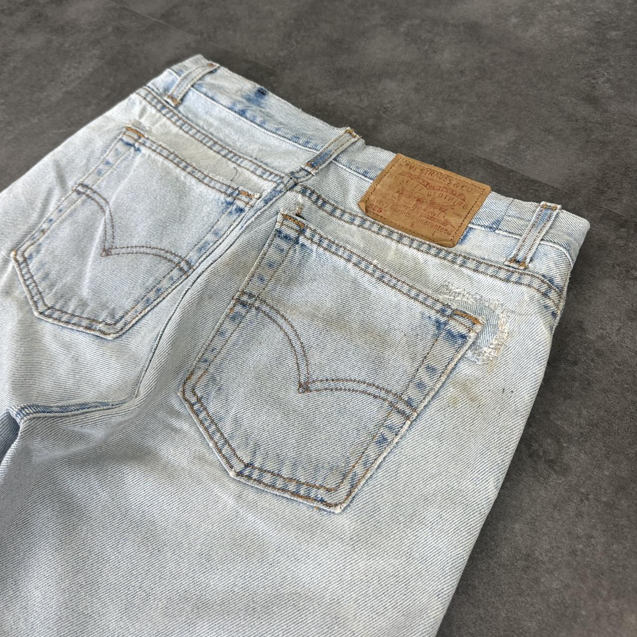 Levi 2000s 555 carpenter dungaree baggy Jorts