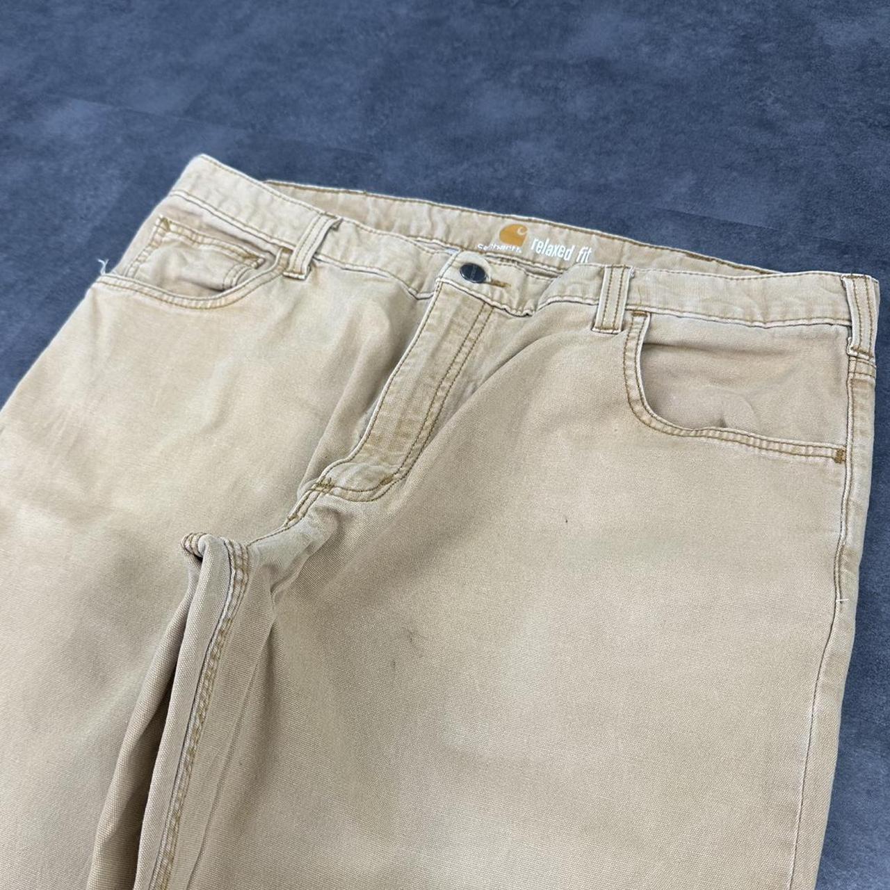 Carhartt 2000s dungaree workwear comfort fit cargo trousers
