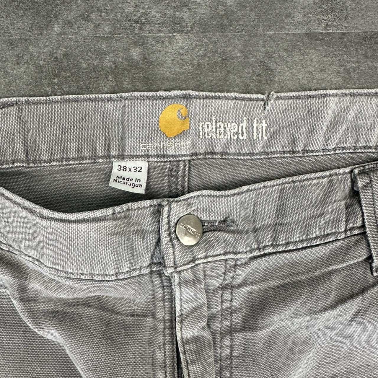 Carhartt 2000s dungaree workwear comfort fit cargo trousers