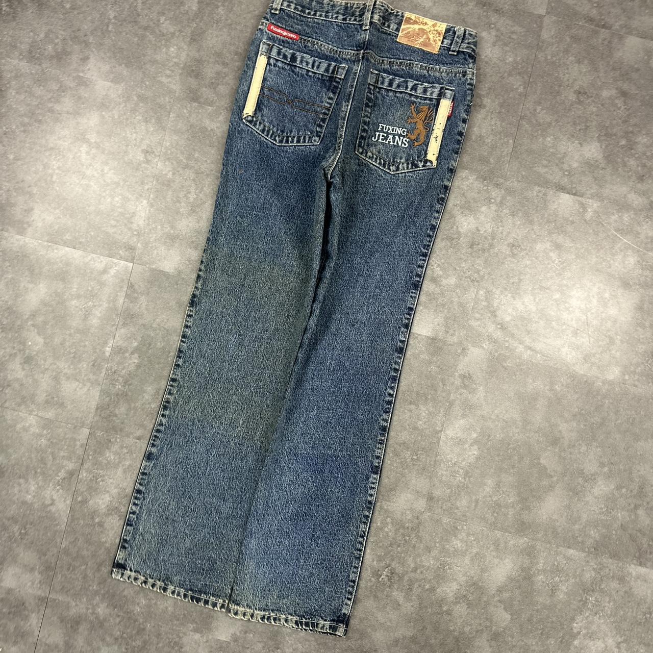 Japanese style hiphop 2000s jeans