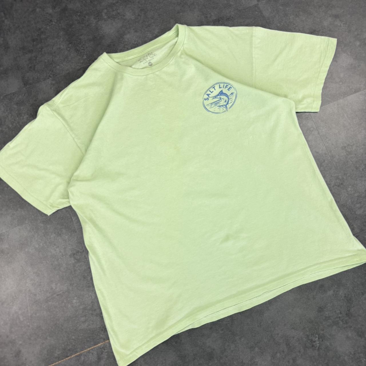 Salt Life 2000s surf Y2K logo print graphic T shirt