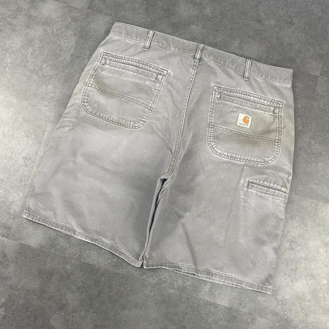 Carhartt 2000s dungaree workwear comfort fit cargo shorts