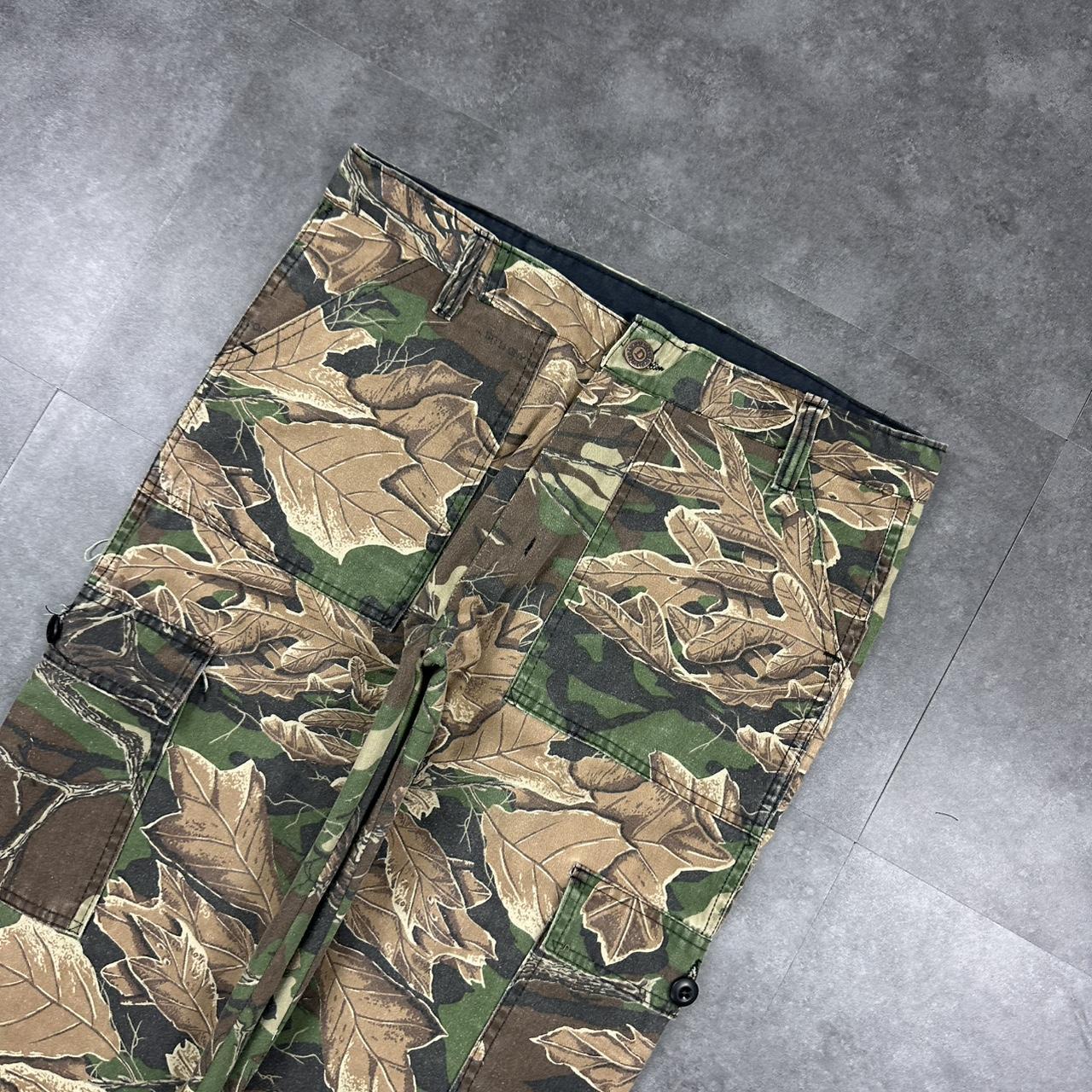 Realtree camo Mossy oak 2000s dungaree workwear cargo trousers