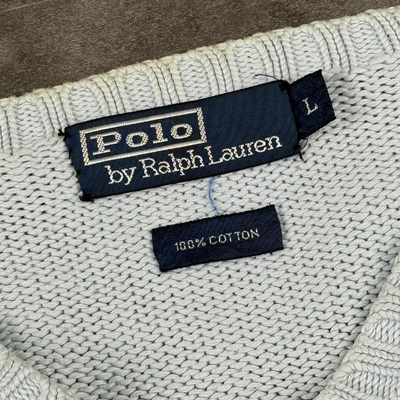 Polo Ralph Lauren 90s chunky knit heavyweight jumper