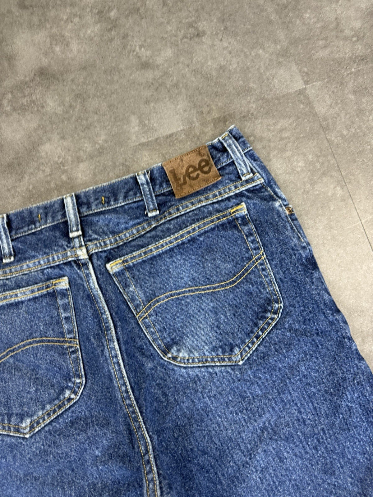 Lee Vintage Baggy Loose Jorts 90s Y2K Denim Jeans Shorts Skater 36W