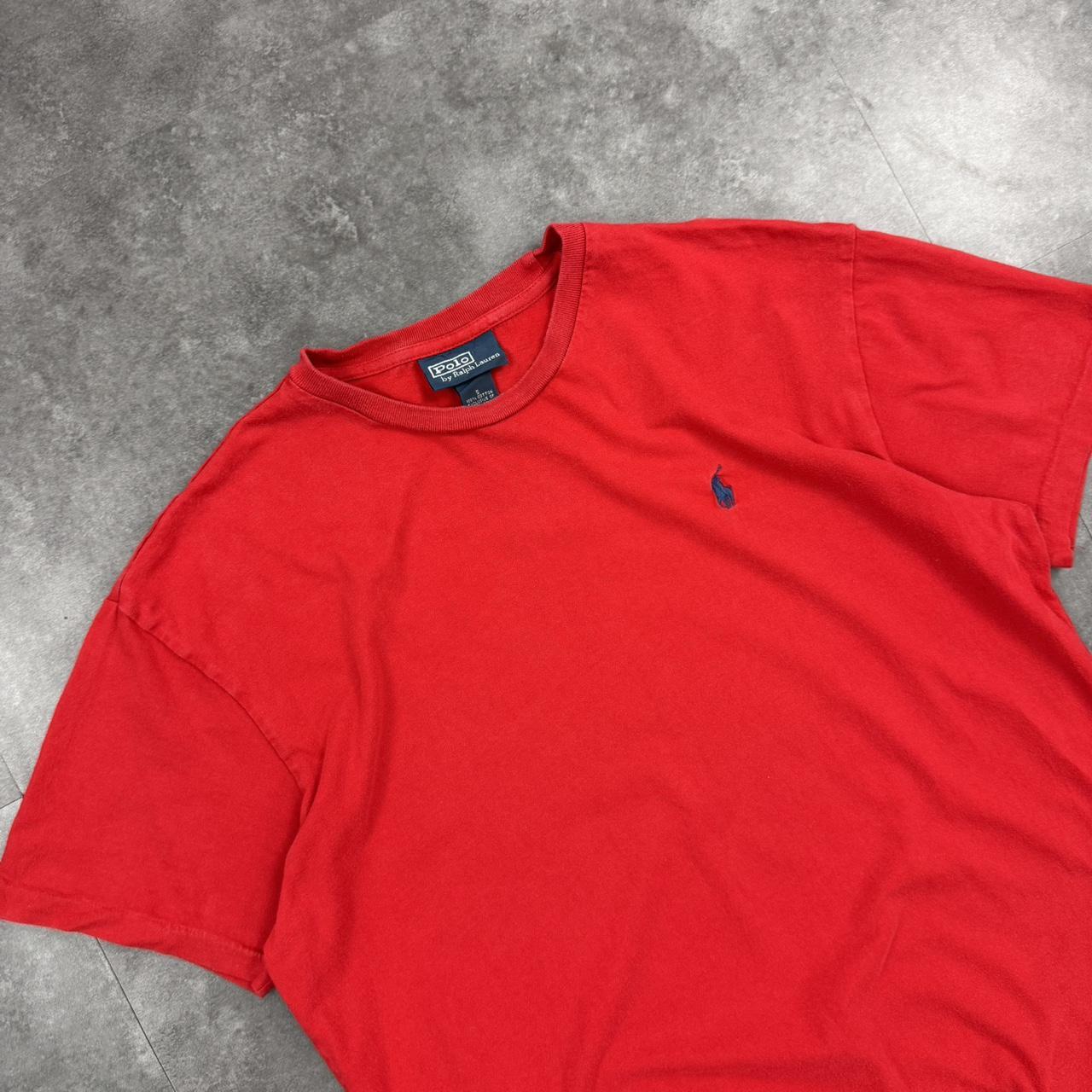 Vintage polo Ralph Lauren embroidered mini logo T shirt