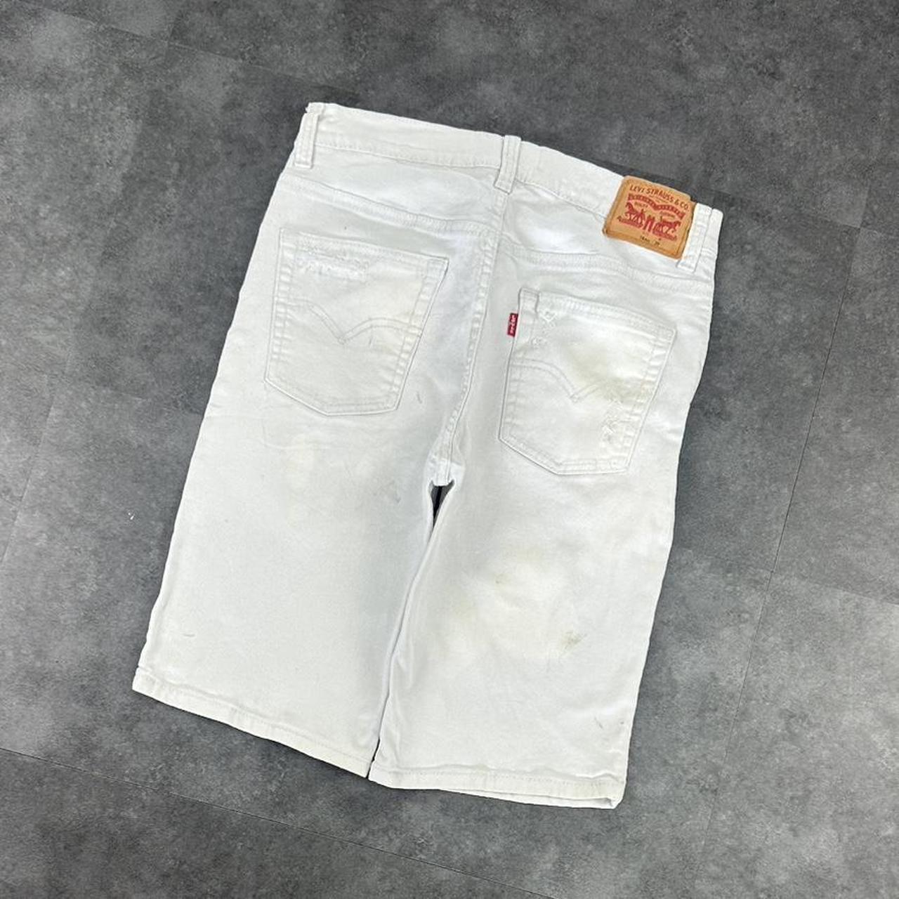 Levi’s 501 2000s dungaree workwear comfort fit denim shorts jorts