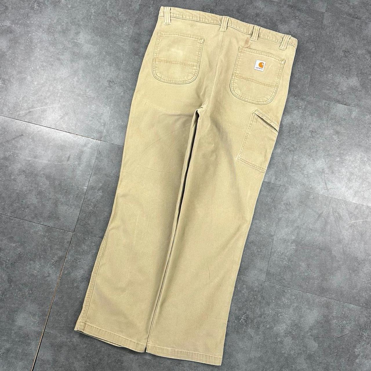 Carhartt 2000s dungaree workwear comfort fit cargo trousers