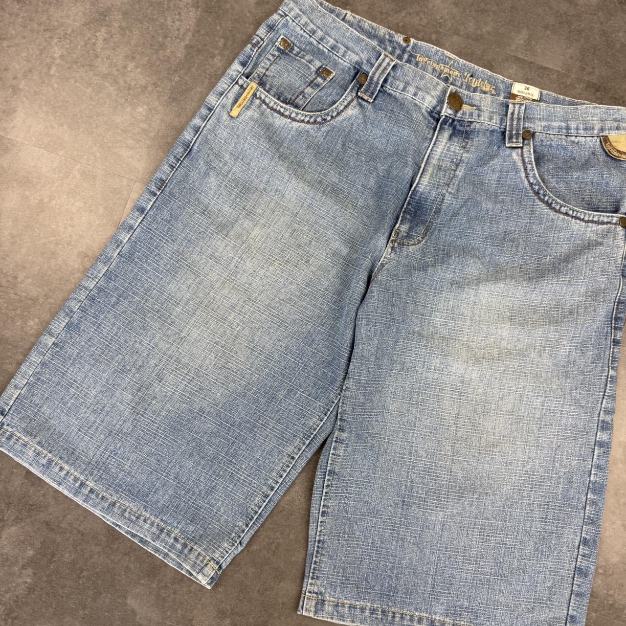Infringement raider Grunge 2000s Vintage Japanese style Baggy HipHop Y2k Jorts