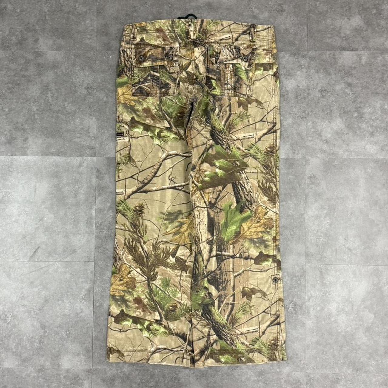 Realtree camo Mossy oak 2000s dungaree workwear cargo trousers