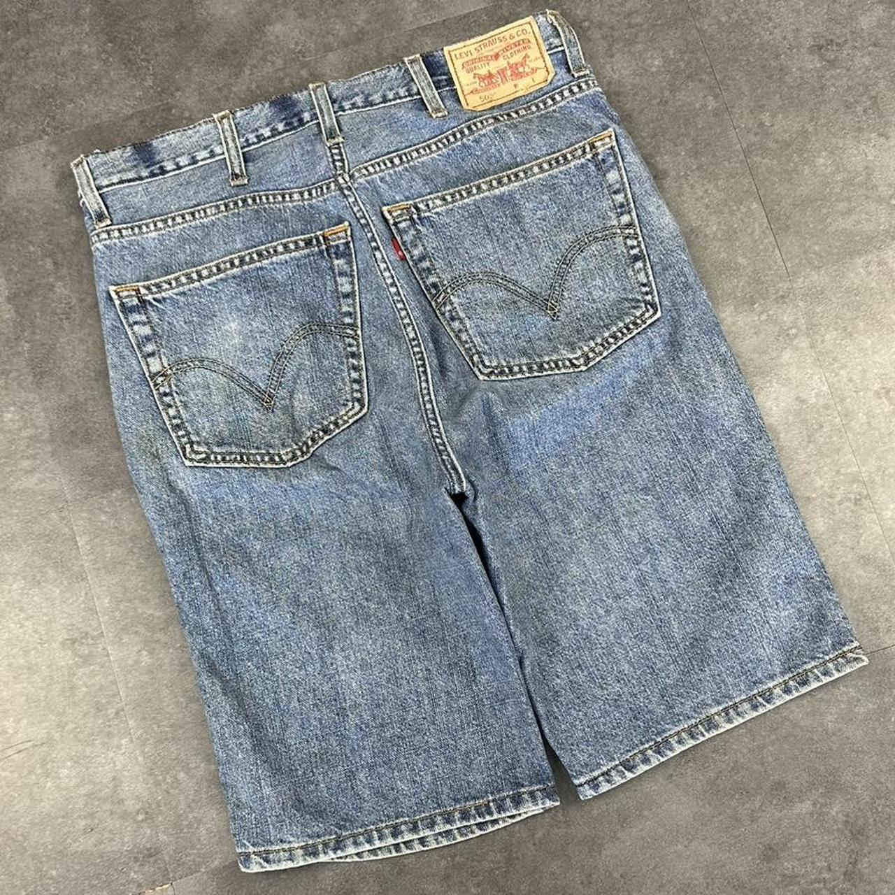 Levi 2000s 505 carpenter dungaree baggy Jorts