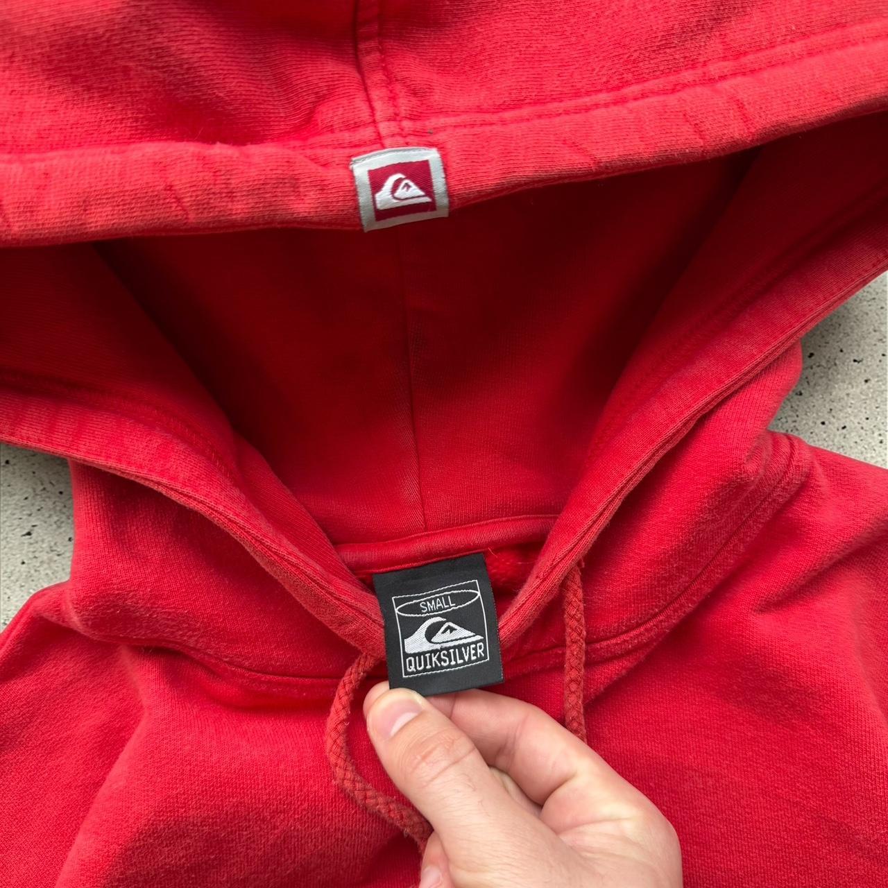 Quiksilver Vintage Y2K Surfwear 2000s spellout hoodie