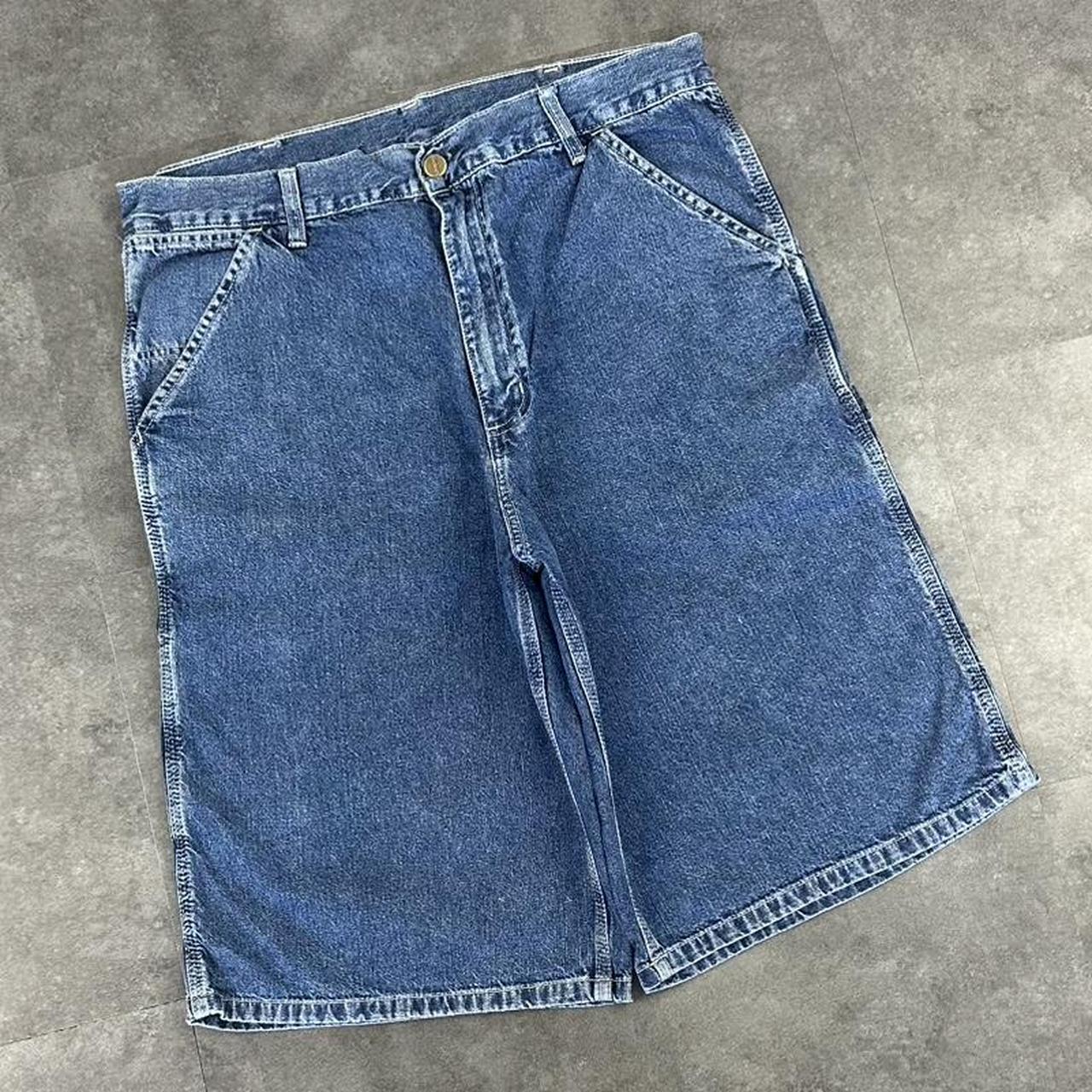 Carhartt 2000s dungaree workwear comfort fit cargo shorts