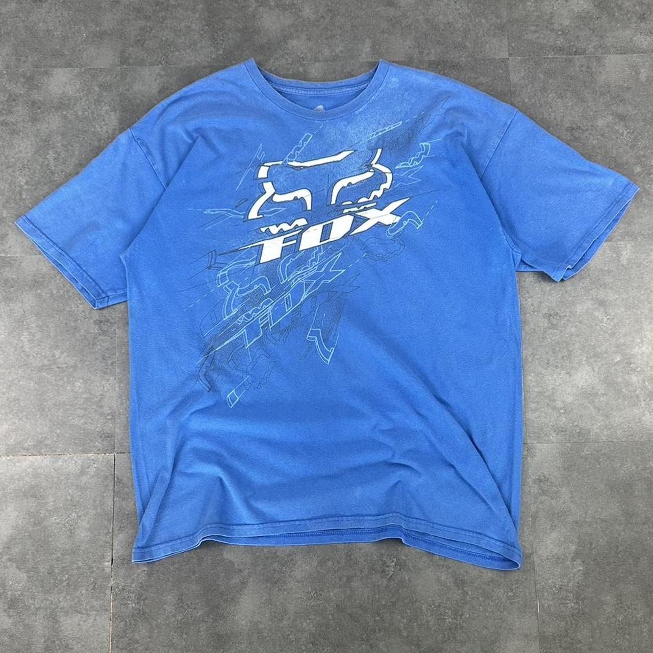 Fox Racing T 2000s Print Logo graphic T shirt