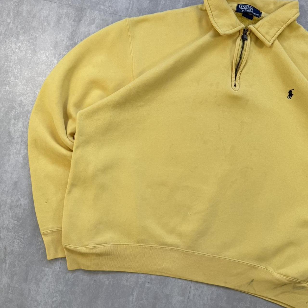Polo Ralph Lauren 2000s pull over 1/4 zip polo sweatshirt