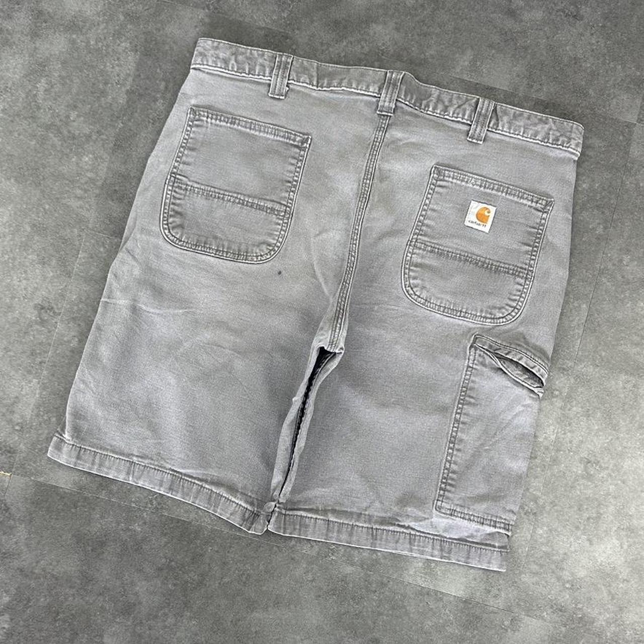 Carhartt 2000s dungaree workwear comfort fit cargo shorts