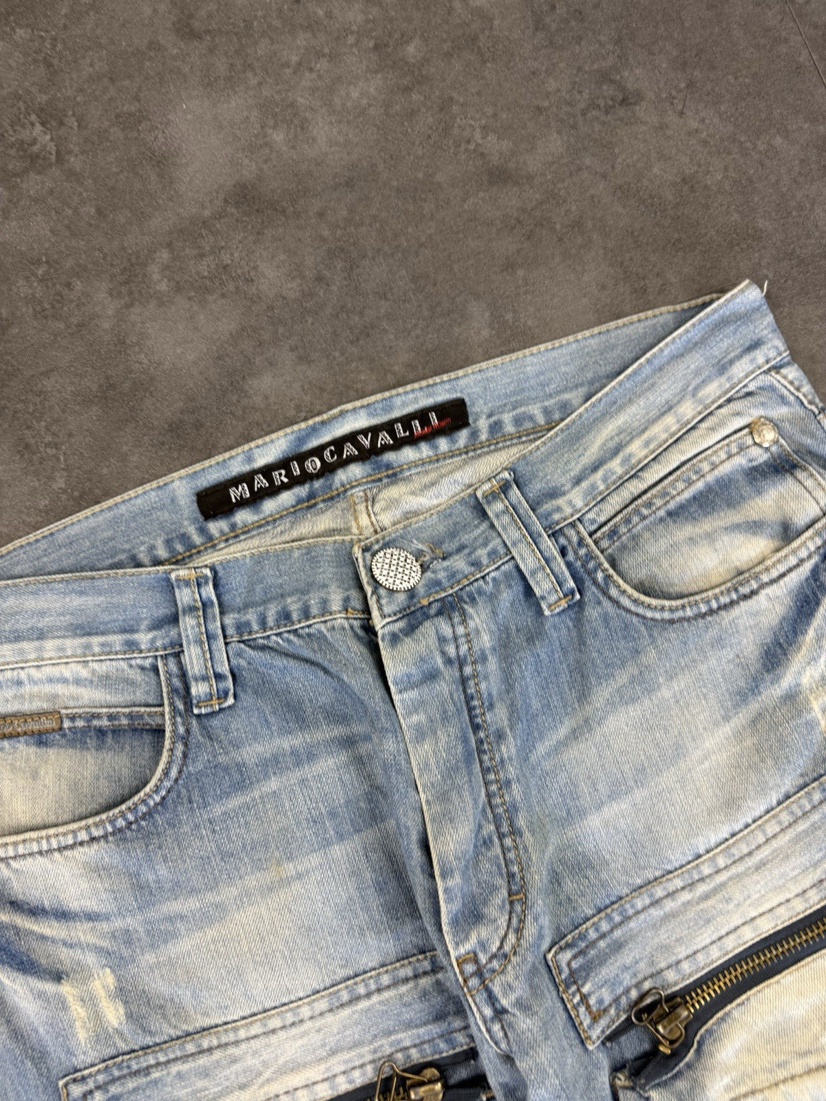 Baggy Denim Jorts Jeans Shorts Vintage Skater Grunge Hip Hop Y2K Rave 34W