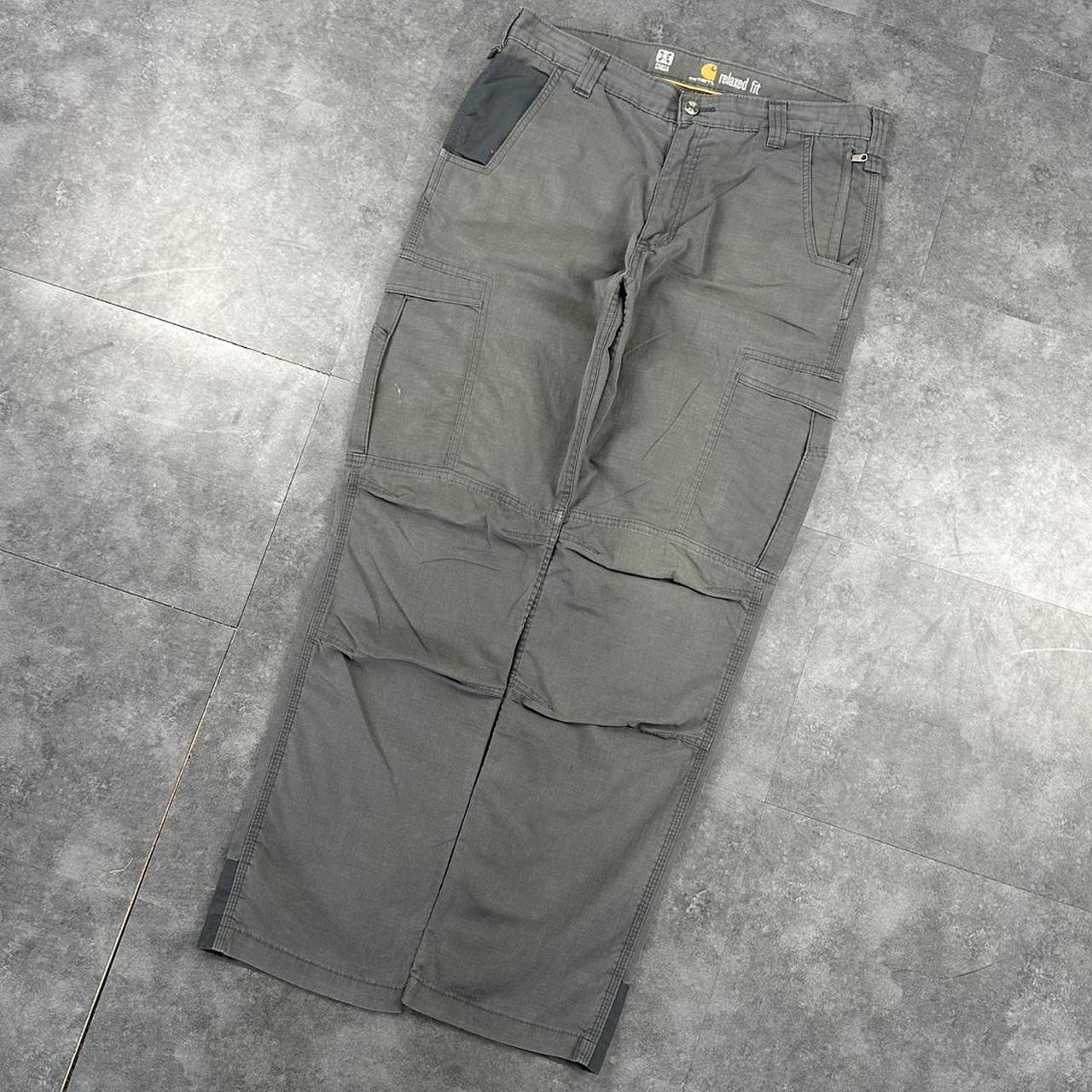 Carhartt 2000s dungaree workwear comfort fit gorpcore cargo trousers