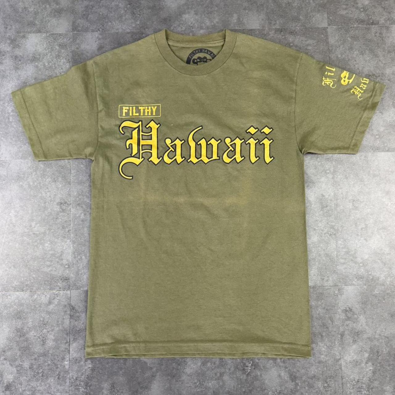 Filthy Hawaii 2000s Logo Print graphic logo T shirt